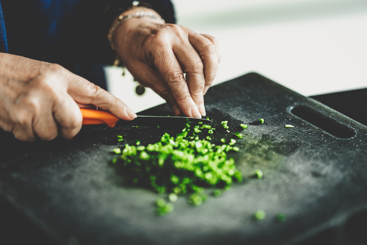 Fresh ingredients for healthy cooking